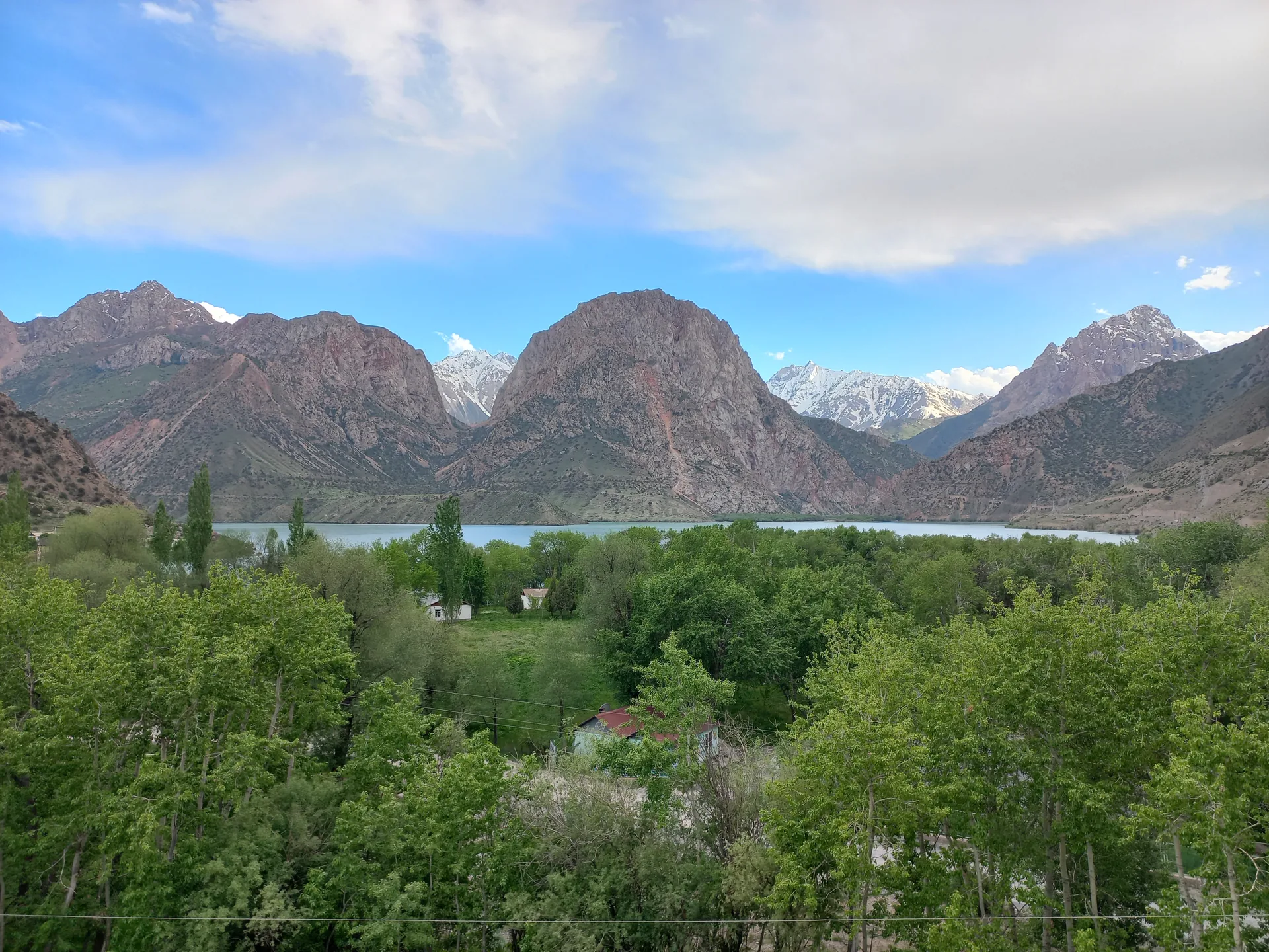 Mountain landscape in western Tajikistan where Fann Journey operates
