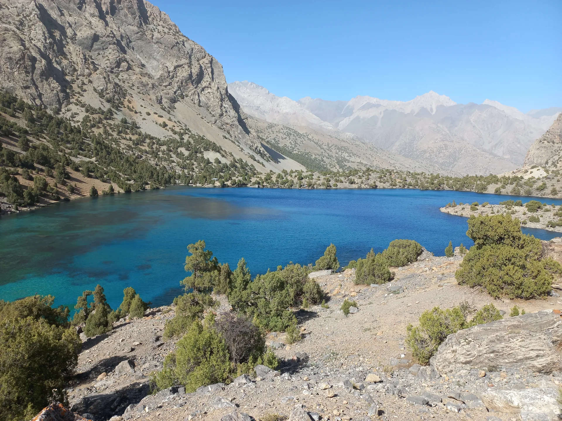 Alpine lakes and trails in the Fann Mountains, Tajikistan