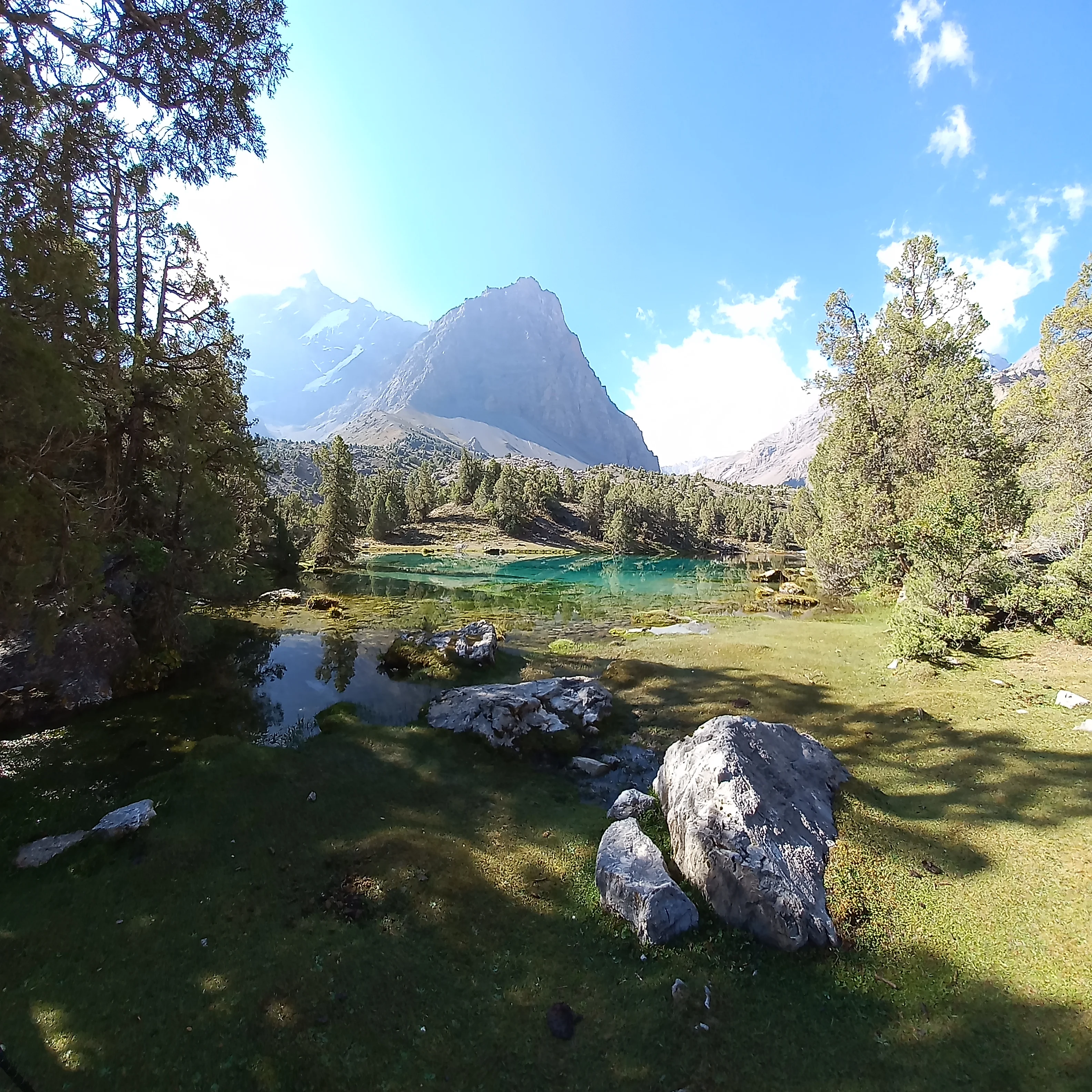Fann Mountains trail view - August 29, 2024 at 09:07