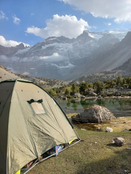 Fann Mountains Trekking Tour hiking route in Fann Mountains, image 6