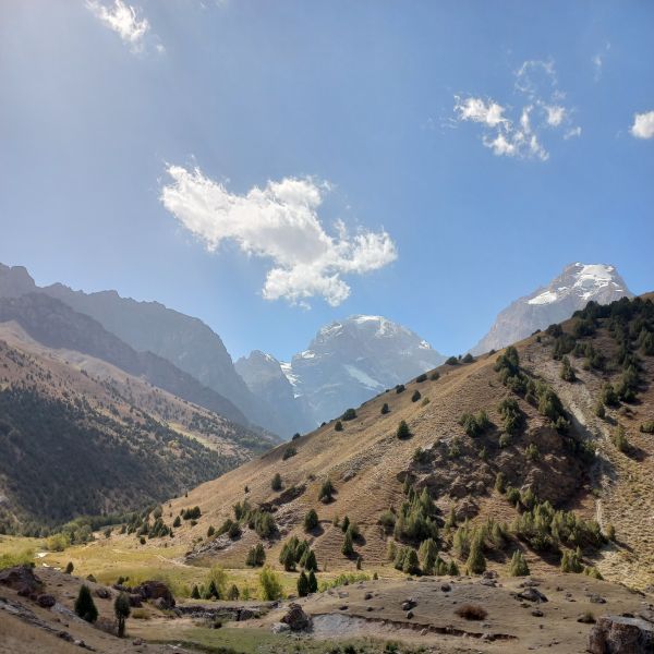 Fann Mountains Trekking Tour hiking route in Fann Mountains, image 1