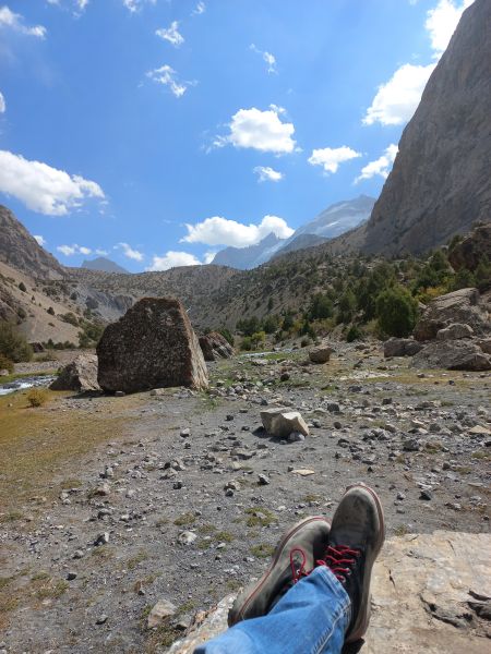 Fann Mountains Trekking Tour hiking route in Fann Mountains, image 7