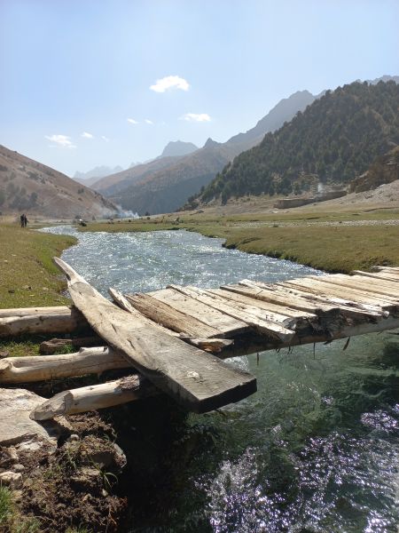 Fann Mountains Trekking Tour hiking route in Fann Mountains, image 2